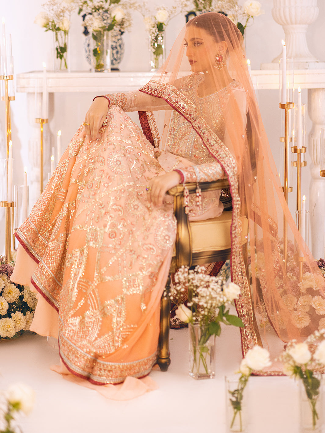 Buy Now, Sawariya 01 - Luxury Kalidaar Chiffon 2023 - Roheenaz -Shahana Collection UK - Wedding & Bridal Party Dresses