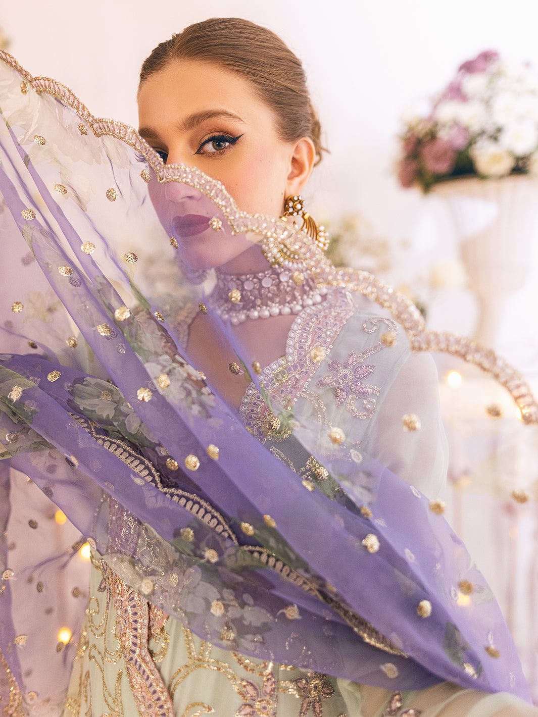 Buy Now, Sawariya 04 - Luxury Kalidaar Chiffon 2023 - Roheenaz -Shahana Collection UK - Wedding & Bridal Party Dresses