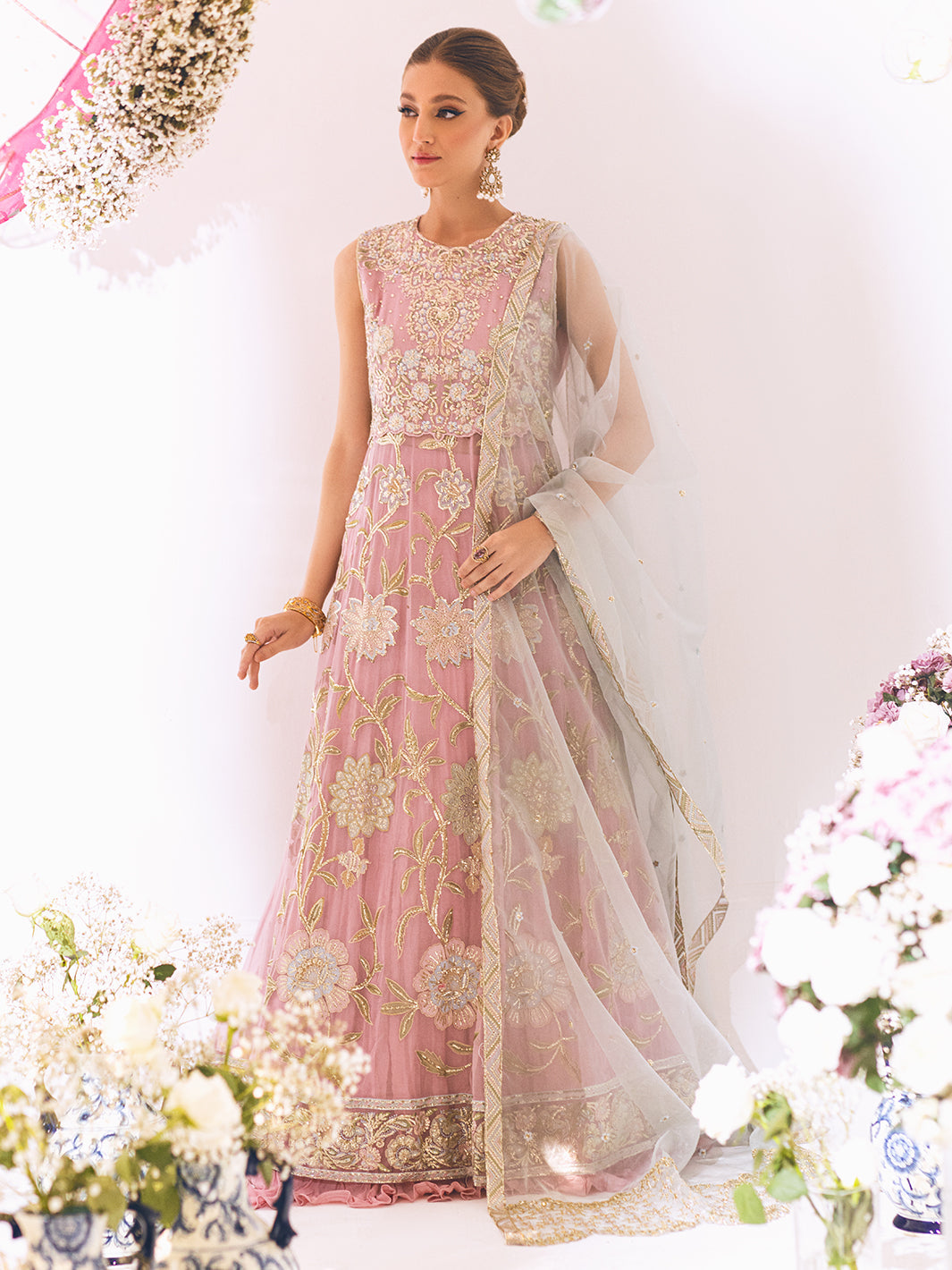 Buy Now, Sawariya 06 - Luxury Kalidaar Chiffon 2023 - Roheenaz -Shahana Collection UK - Wedding & Bridal Party Dresses