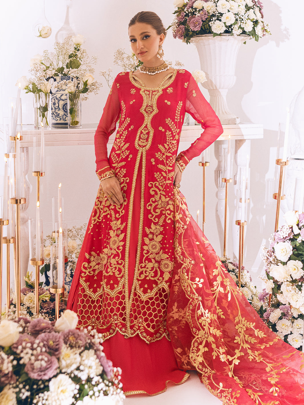 Buy Now, Sawariya 10 - Luxury Kalidaar Chiffon 2023 - Roheenaz -Shahana Collection UK - Wedding & Bridal Party Dresses