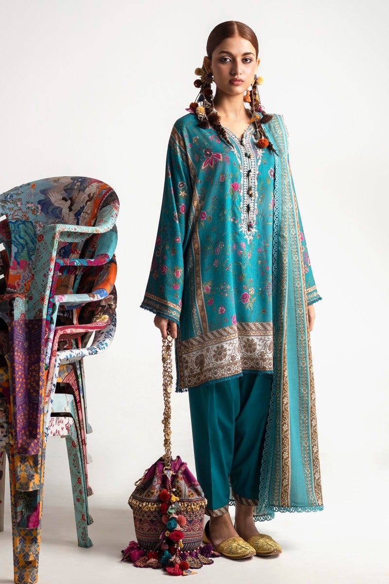 Buy Now, 11B - Sana Safinaz Winter - Fall Collection 2023 - Wedding and Bridal Party Dresses - Shahana Collection UK - Sana Safinaz in UK