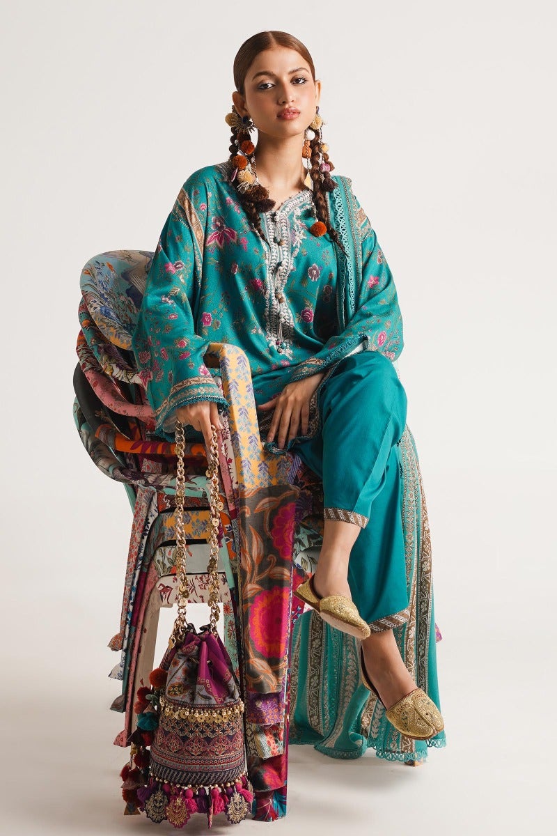Buy Now, 11B - Sana Safinaz Winter - Fall Collection 2023 - Wedding and Bridal Party Dresses - Shahana Collection UK - Sana Safinaz in UK