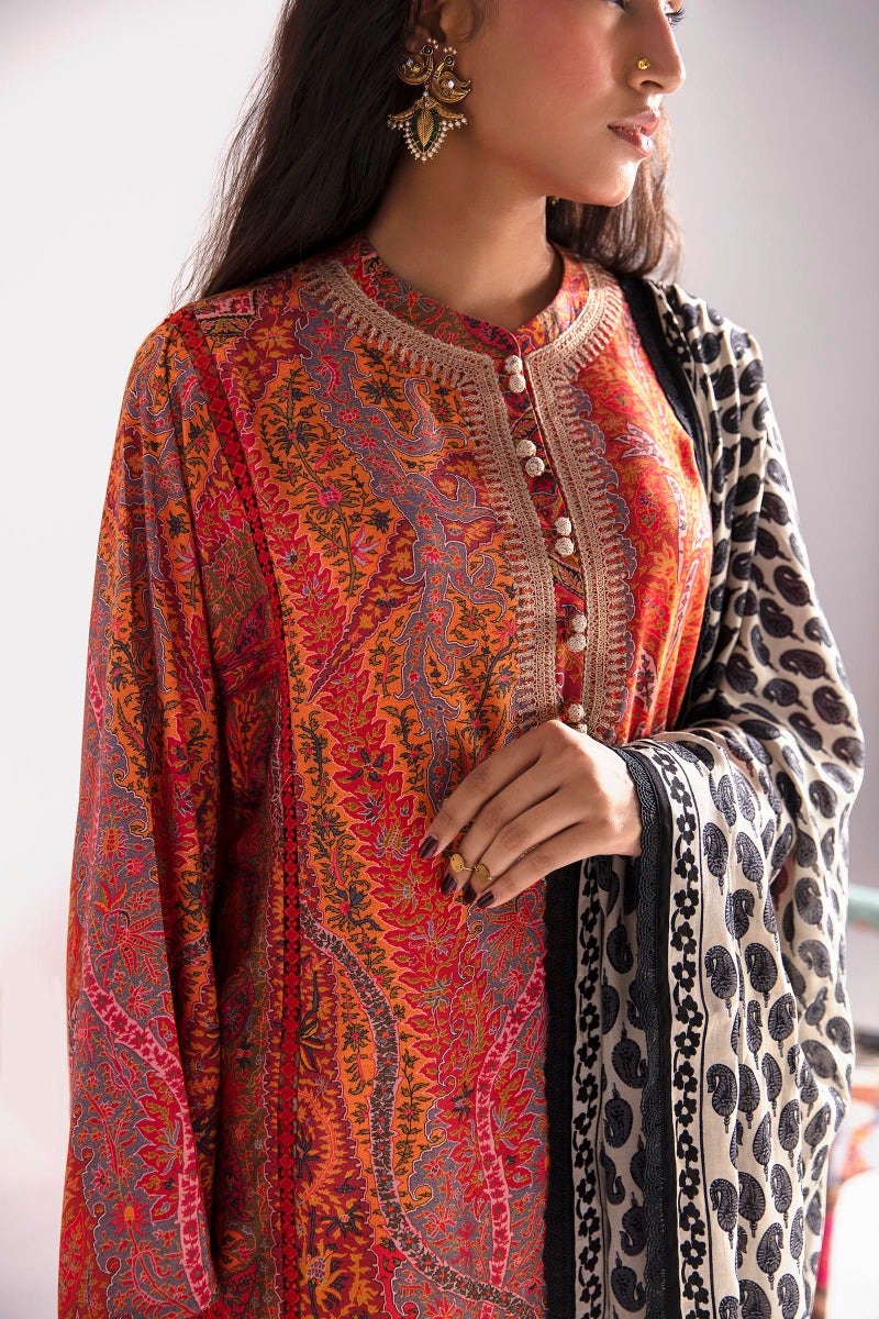 Buy Now, 14A - Sana Safinaz Winter - Fall Collection 2023 - Wedding and Bridal Party Dresses - Shahana Collection UK - Sana Safinaz in UK
