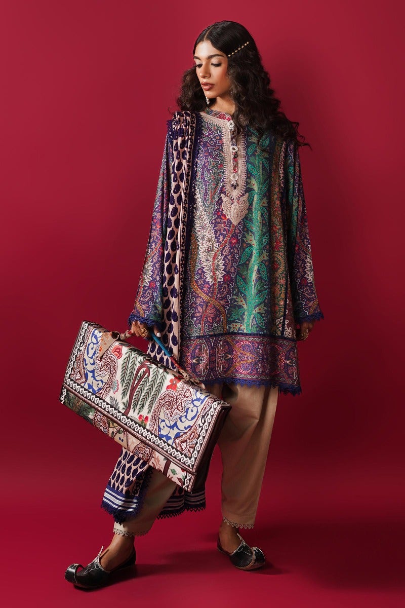 Buy Now, 14B - Sana Safinaz Winter - Fall Collection 2023 - Wedding and Bridal Party Dresses - Shahana Collection UK - Sana Safinaz in UK