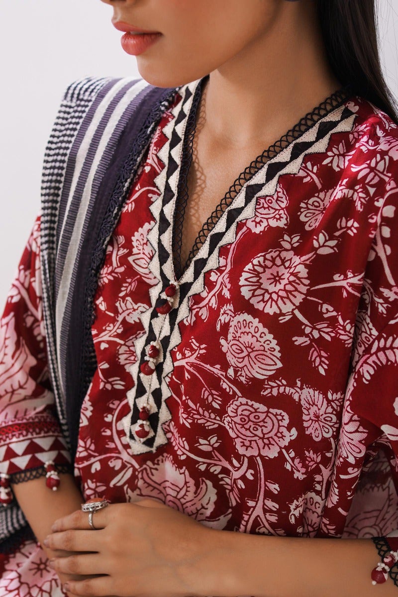16A - Mahay Summer Lawn Collection'23 - Shahana Collection UK -Sana Safinaz