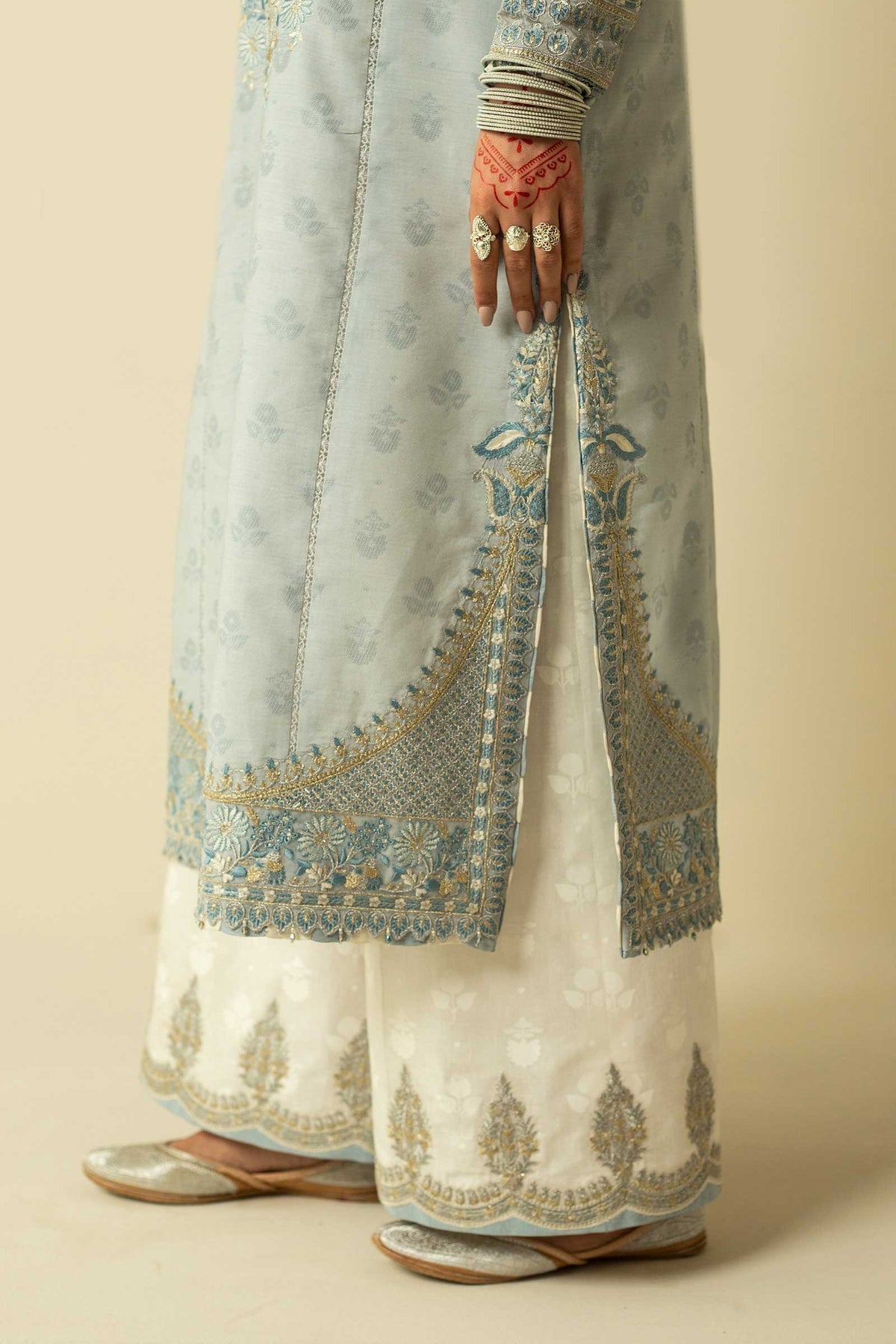 Shop Now, D01 - Summer Lawn Vol 2 - Zara Shahjahan - Shahana Collection UK - Wedding and Bridal Party Dresses - Eid Edit 2023