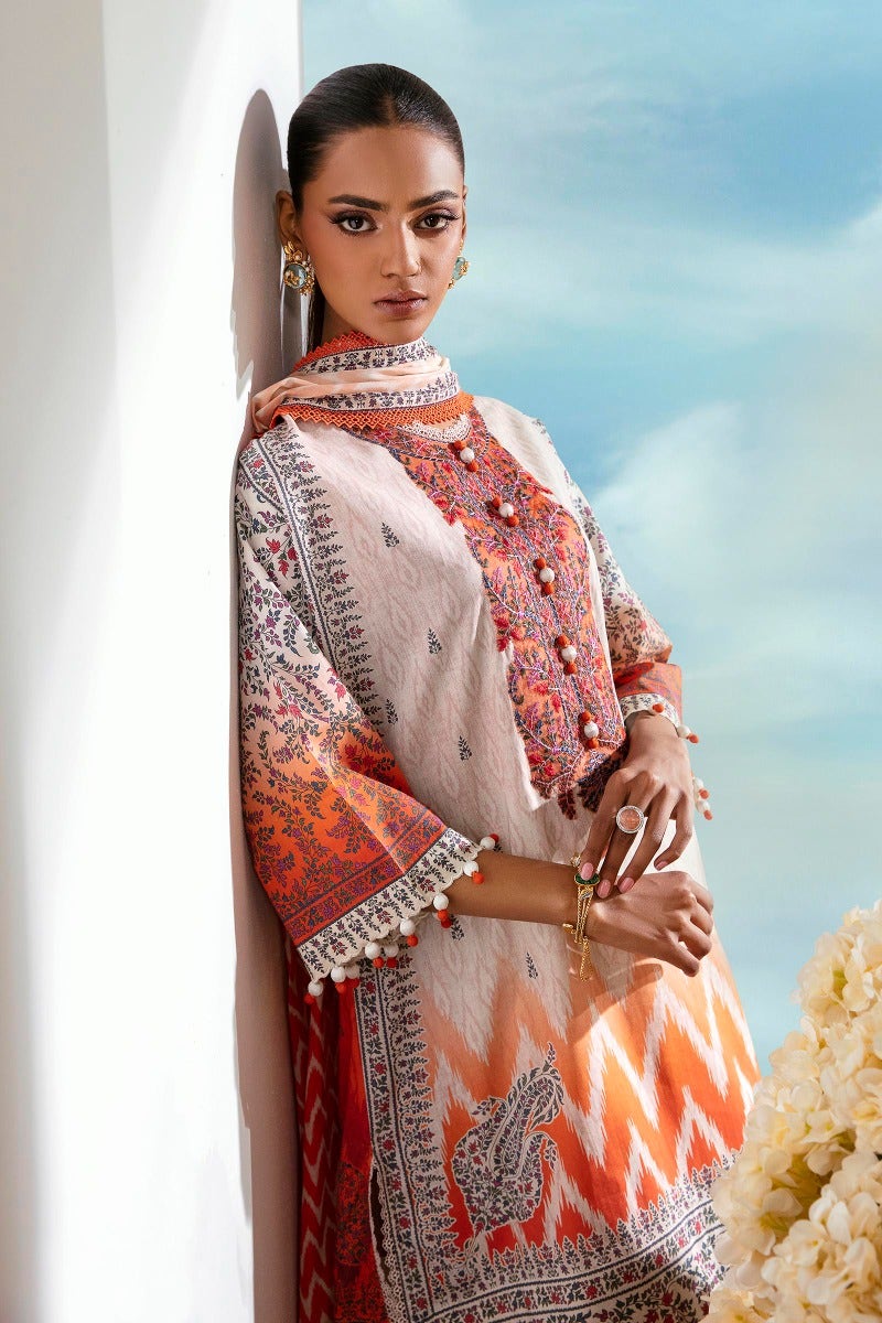 19 B - Mahay Summer Lawn Collection'23 - Shahana Collection UK -Sana Safinaz