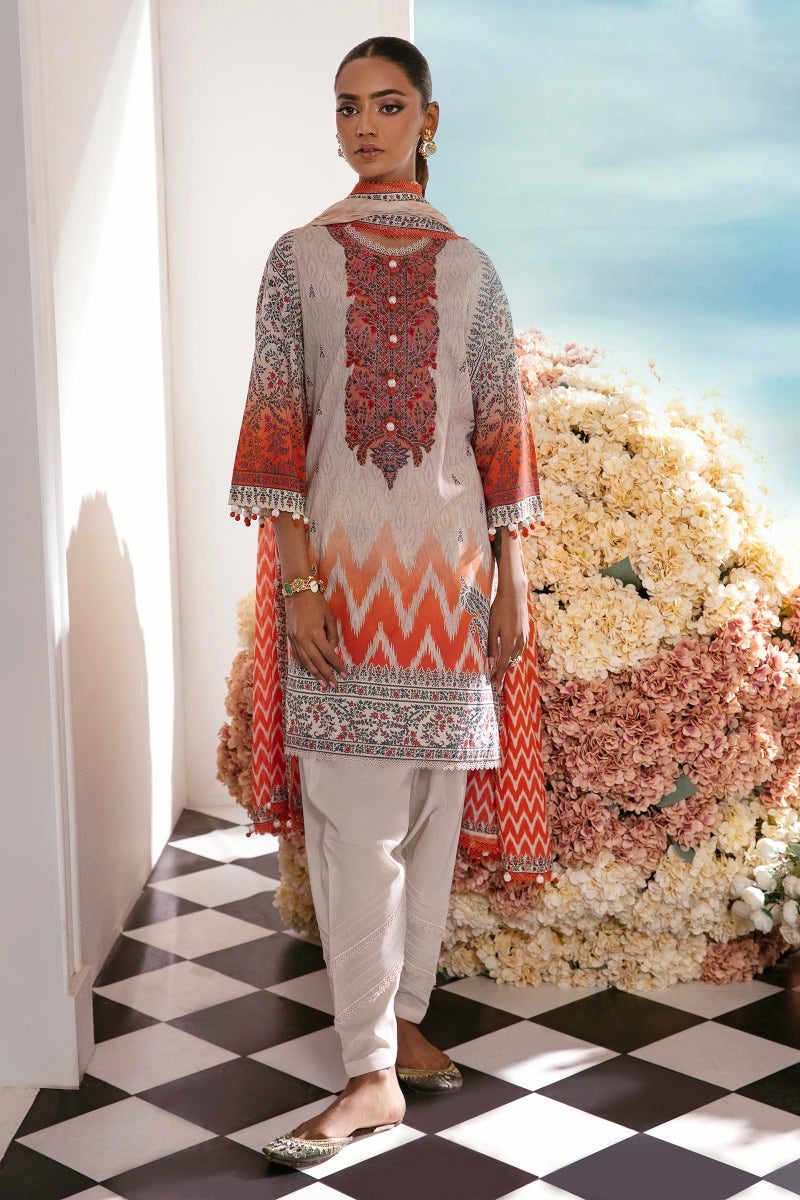 19 B - Mahay Summer Lawn Collection'23 - Shahana Collection UK -Sana Safinaz