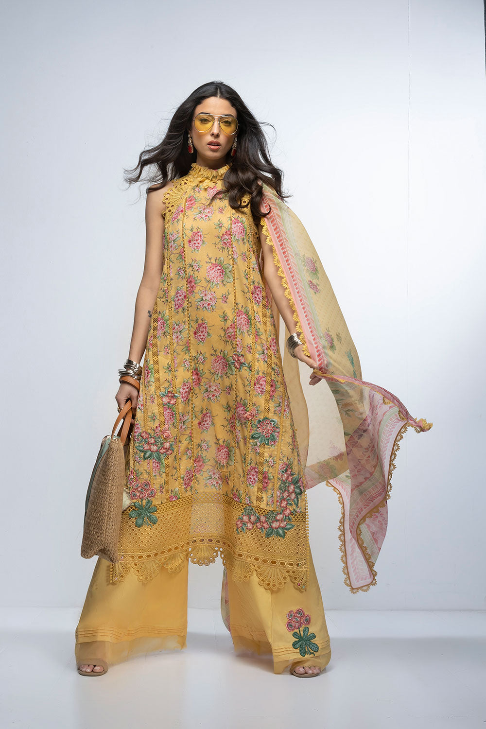 Buy Now, D#1B - Sobia Nazir Vital 2023 - Vol. 2 - Shahana Collection UK - Wedding and Bridal Party Dresses - Sobia Nazir in UK - Summer Lawn 2023
