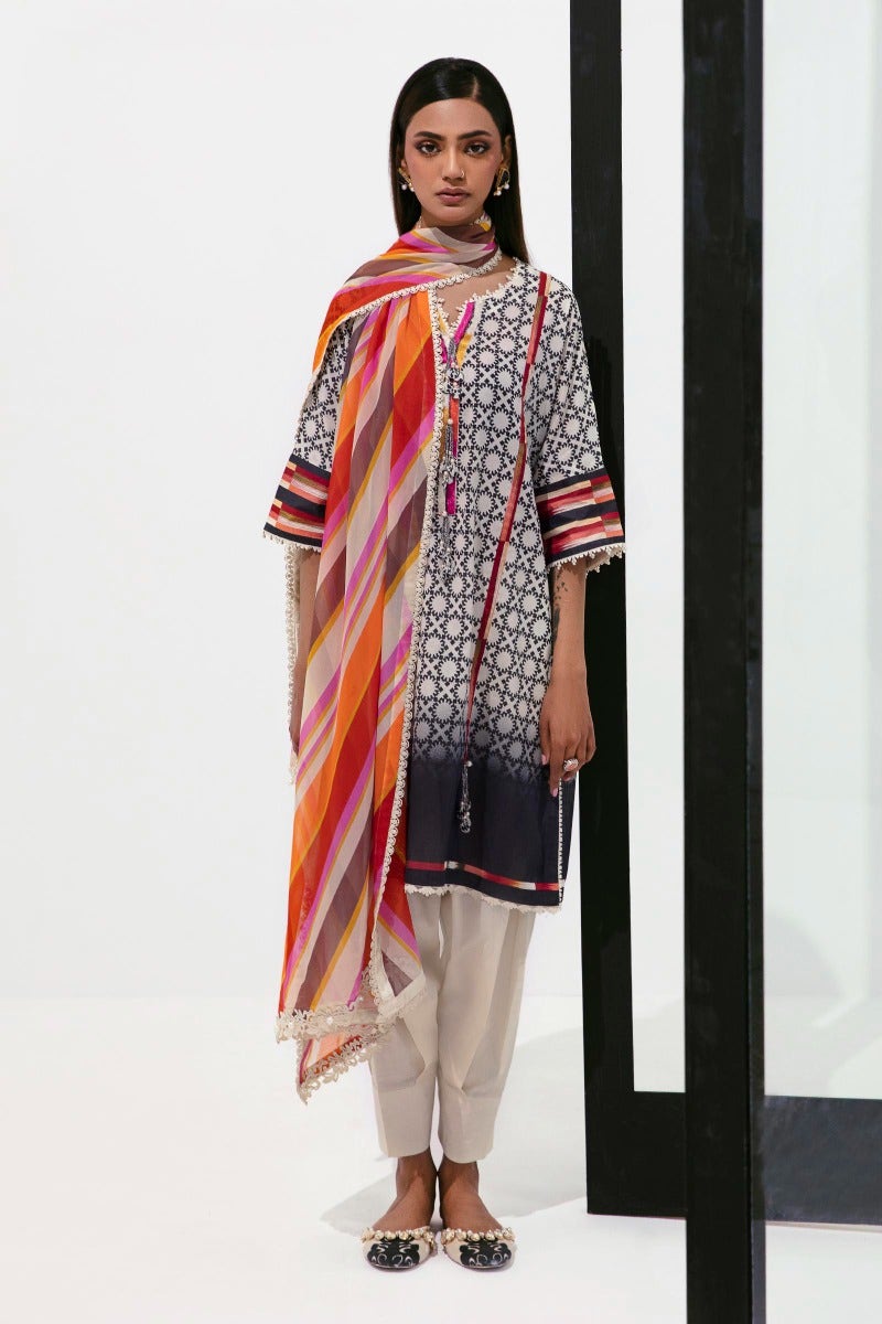 20 A - Mahay Summer Lawn Collection'23 - Shahana Collection UK -Sana Safinaz