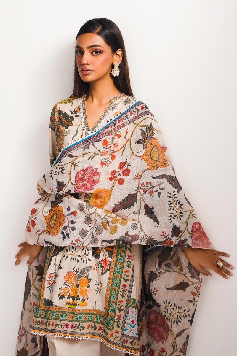 21 B - Mahay Summer Lawn Collection'23 - Shahana Collection UK -Sana Safinaz