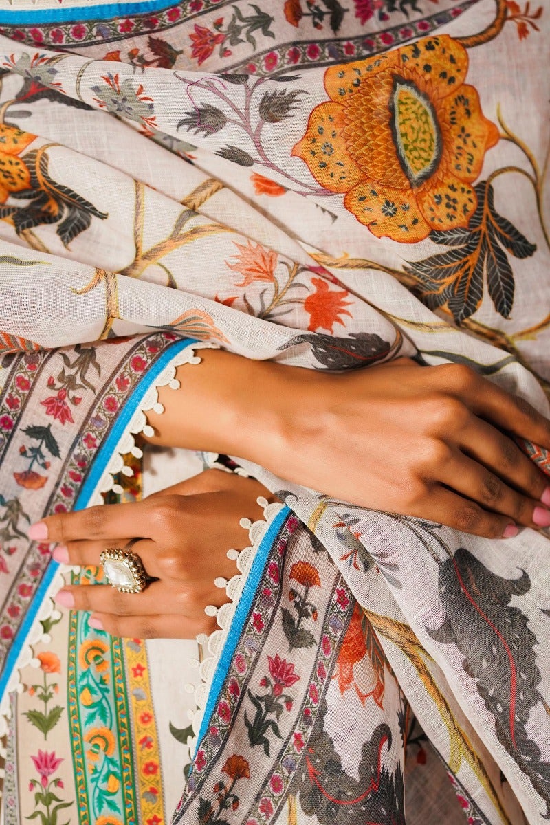 21 B - Mahay Summer Lawn Collection'23 - Shahana Collection UK -Sana Safinaz