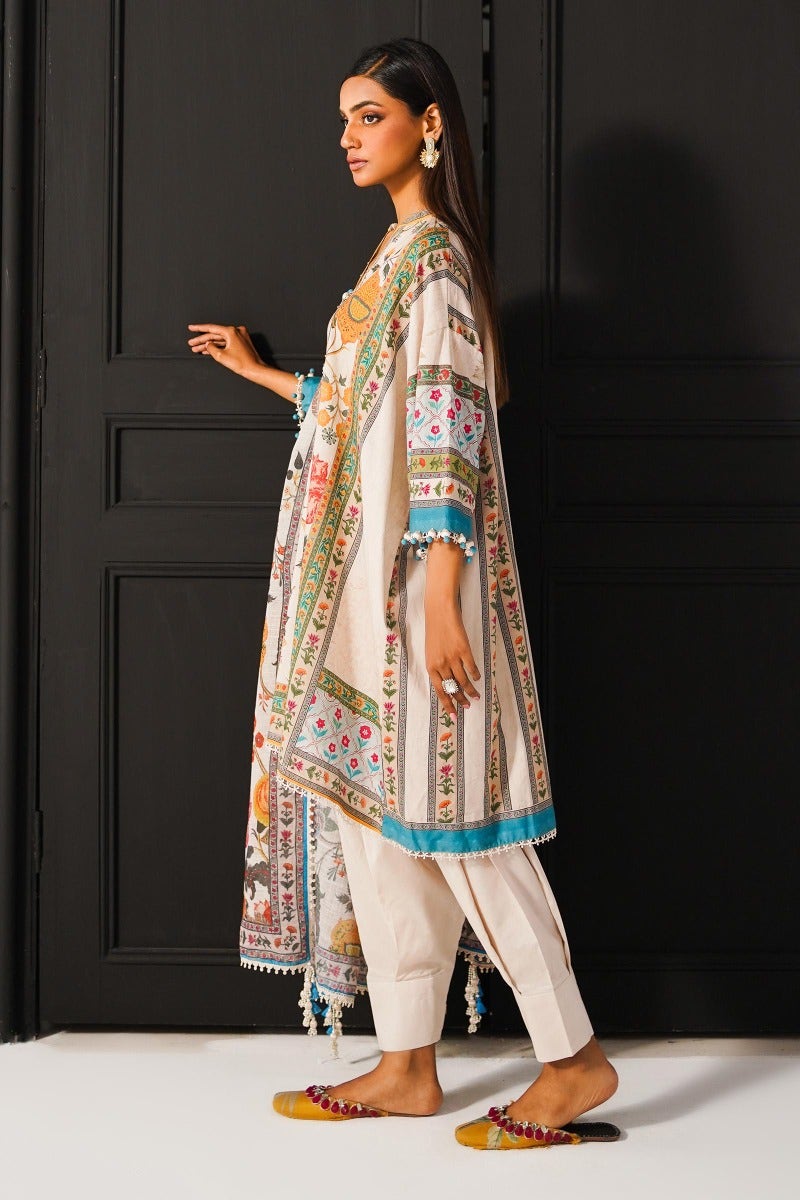 21 B - Mahay Summer Lawn Collection'23 - Shahana Collection UK -Sana Safinaz