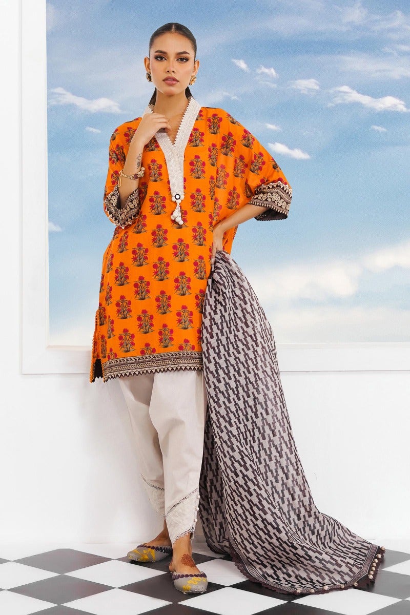23 B - Mahay Summer Lawn Collection'23 - Shahana Collection UK -Sana Safinaz