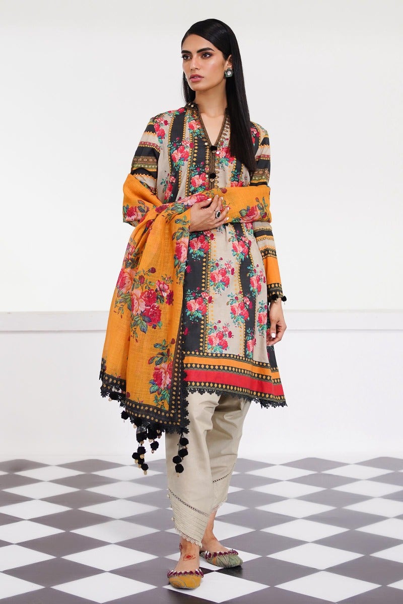 24 B - Mahay Summer Lawn Collection'23 - Shahana Collection UK -Sana Safinaz