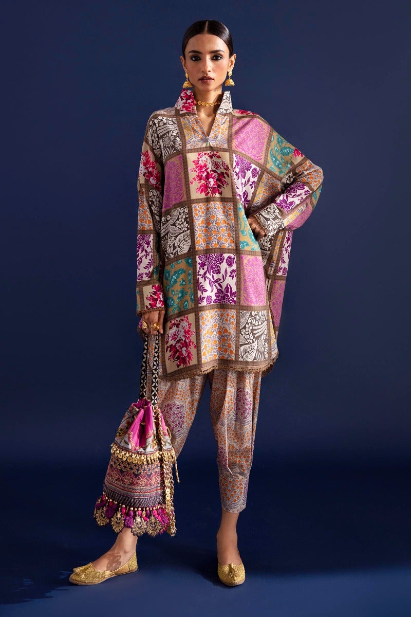 Buy Now, 25A - Sana Safinaz Winter - Fall Collection 2023 - Wedding and Bridal Party Dresses - Shahana Collection UK - Sana Safinaz in UK