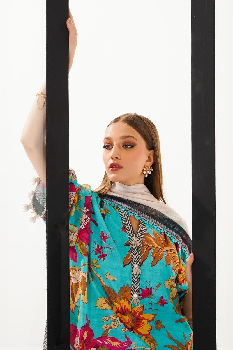 25B - Mahay Summer Lawn Collection'23 - Shahana Collection UK - Sana Safinaz