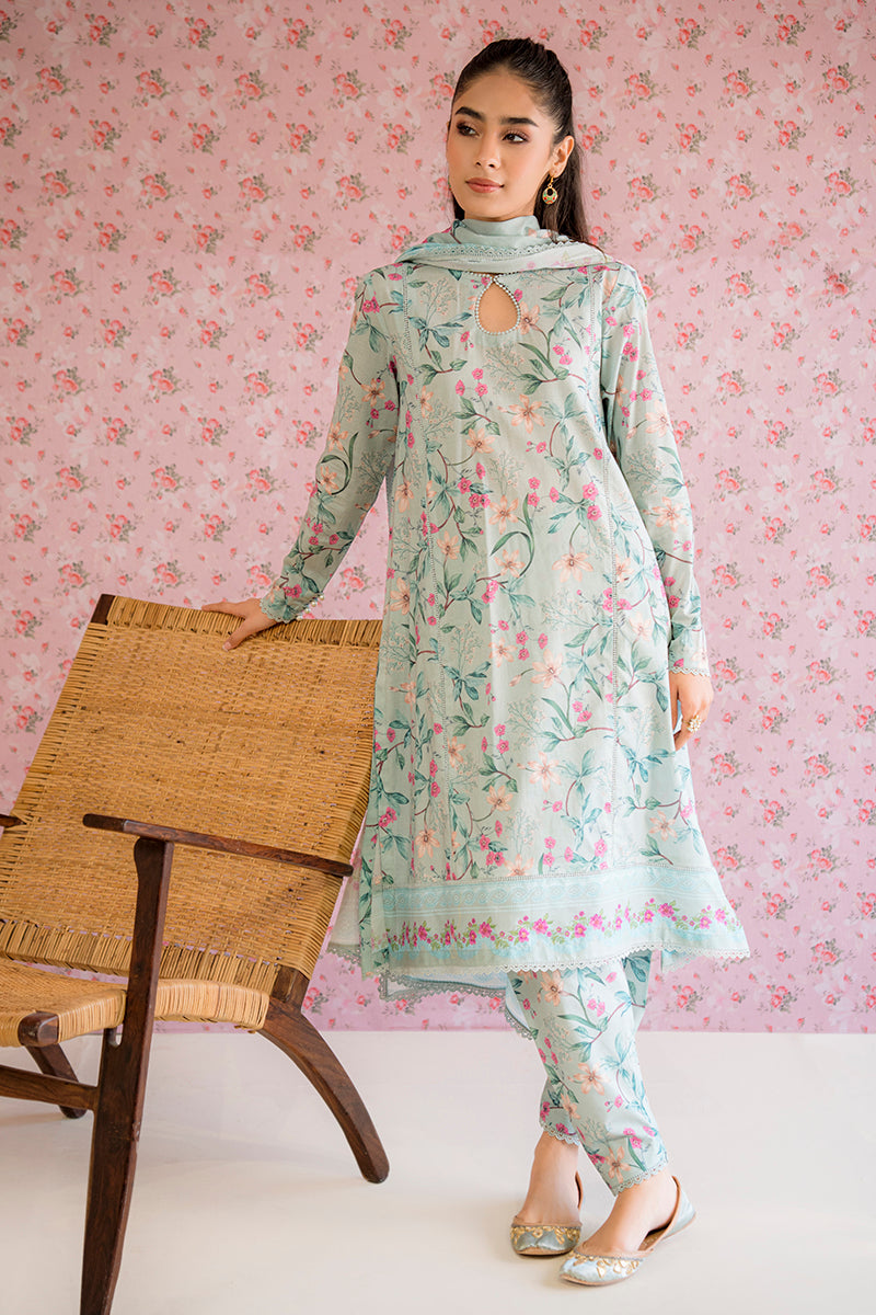 Buy Now - Floral Heaven - Petals and Prints - Lawn Collection 2023 - Cross Stitch - Shahana Collection UK - Wedding and Bridal Party Dresses