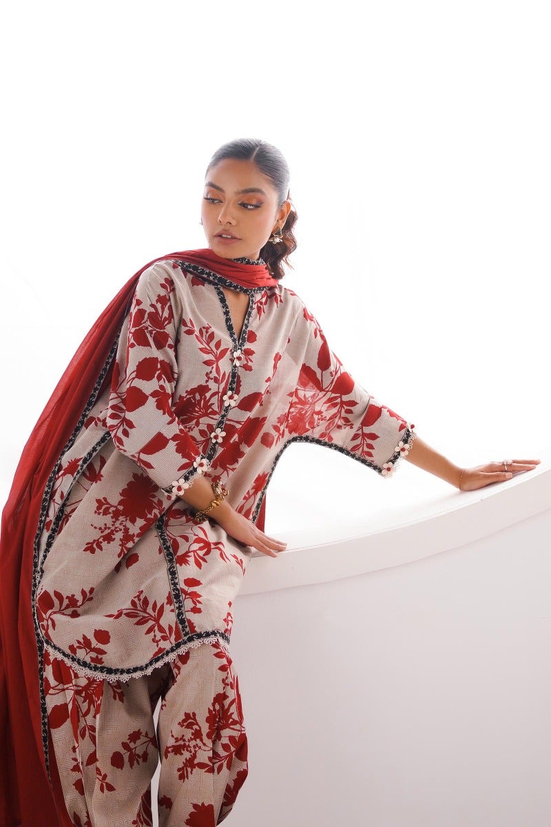 26A - Mahay Summer Lawn Collection'23 - Shahana Collection UK - Sana Safinaz