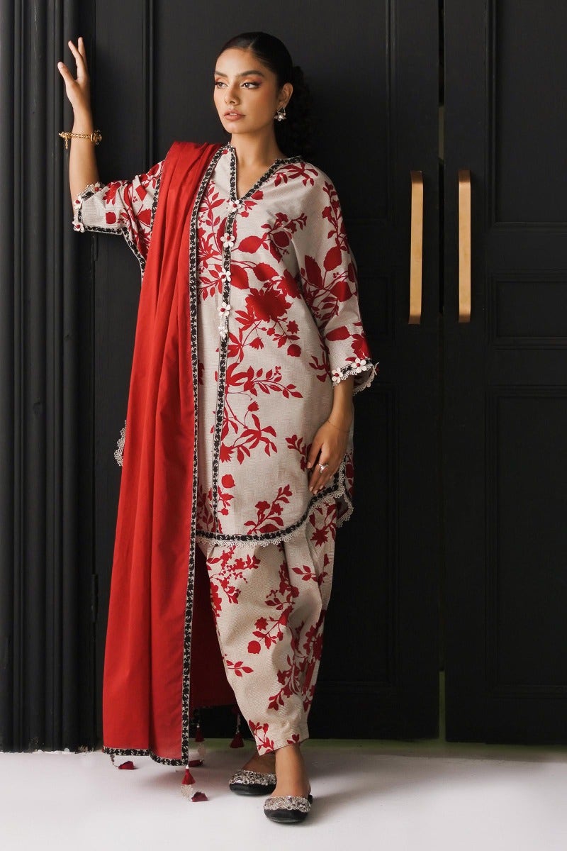 26A - Mahay Summer Lawn Collection'23 - Shahana Collection UK - Sana Safinaz