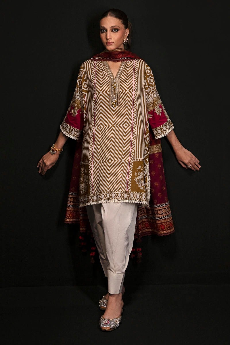 29A - Mahay Summer Lawn Collection'23 - Shahana Collection UK - Sana Safinaz