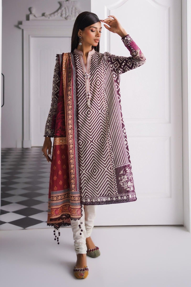 29B - Mahay Summer Lawn Collection'23 - Shahana Collection UK - Sana Safinaz