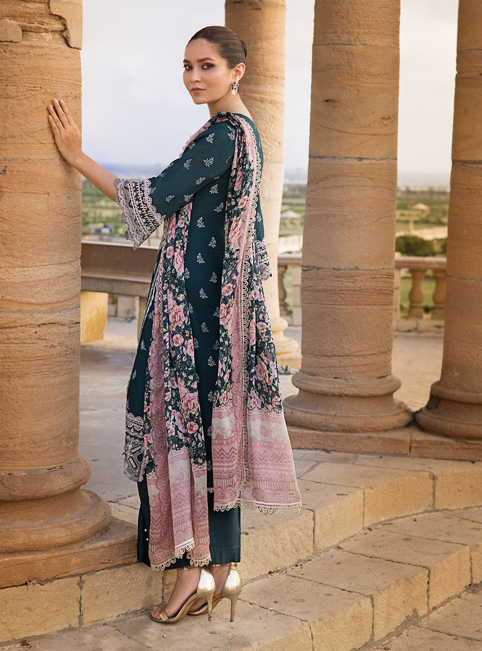 Buy Now, 2B KIRAN - Luxury Eid Lawn by Zainab Chottani 2023 - Shahana Collection UK - Zainab Chottani in UK