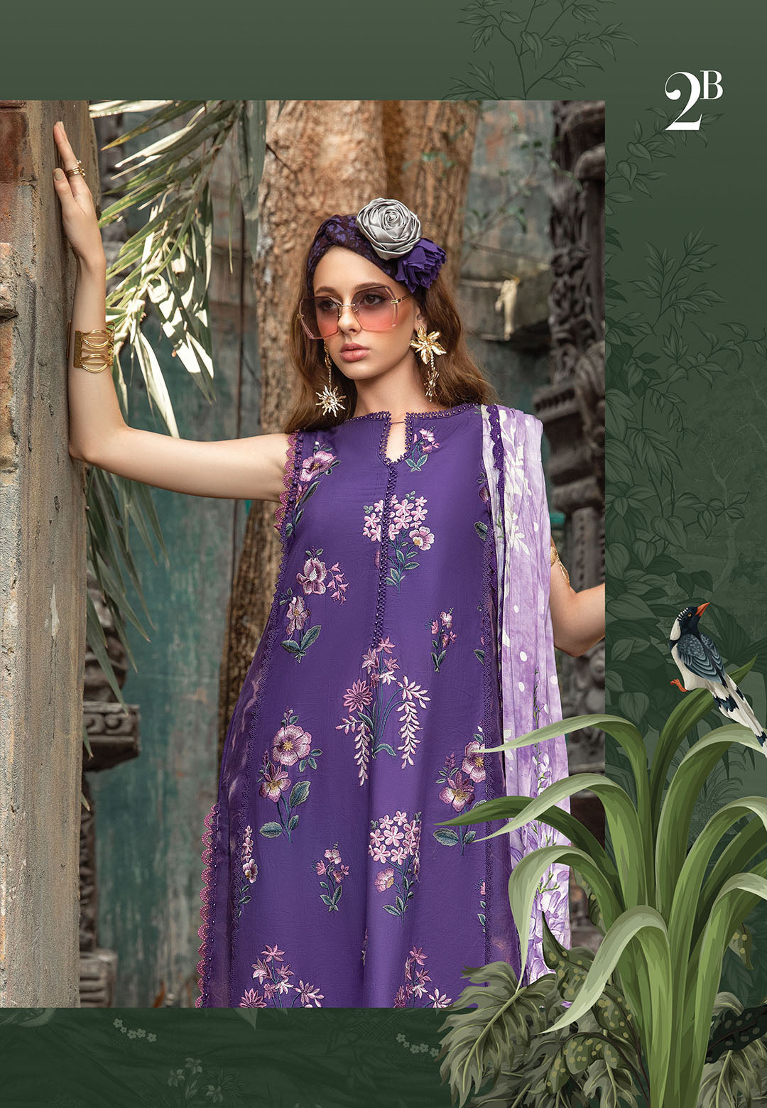 Buy Now, 2B - M Prints - Eid Edit 2023 - Maria. B in UK - Shahana Collection UK - Wedding and Bridal Party Dresses
