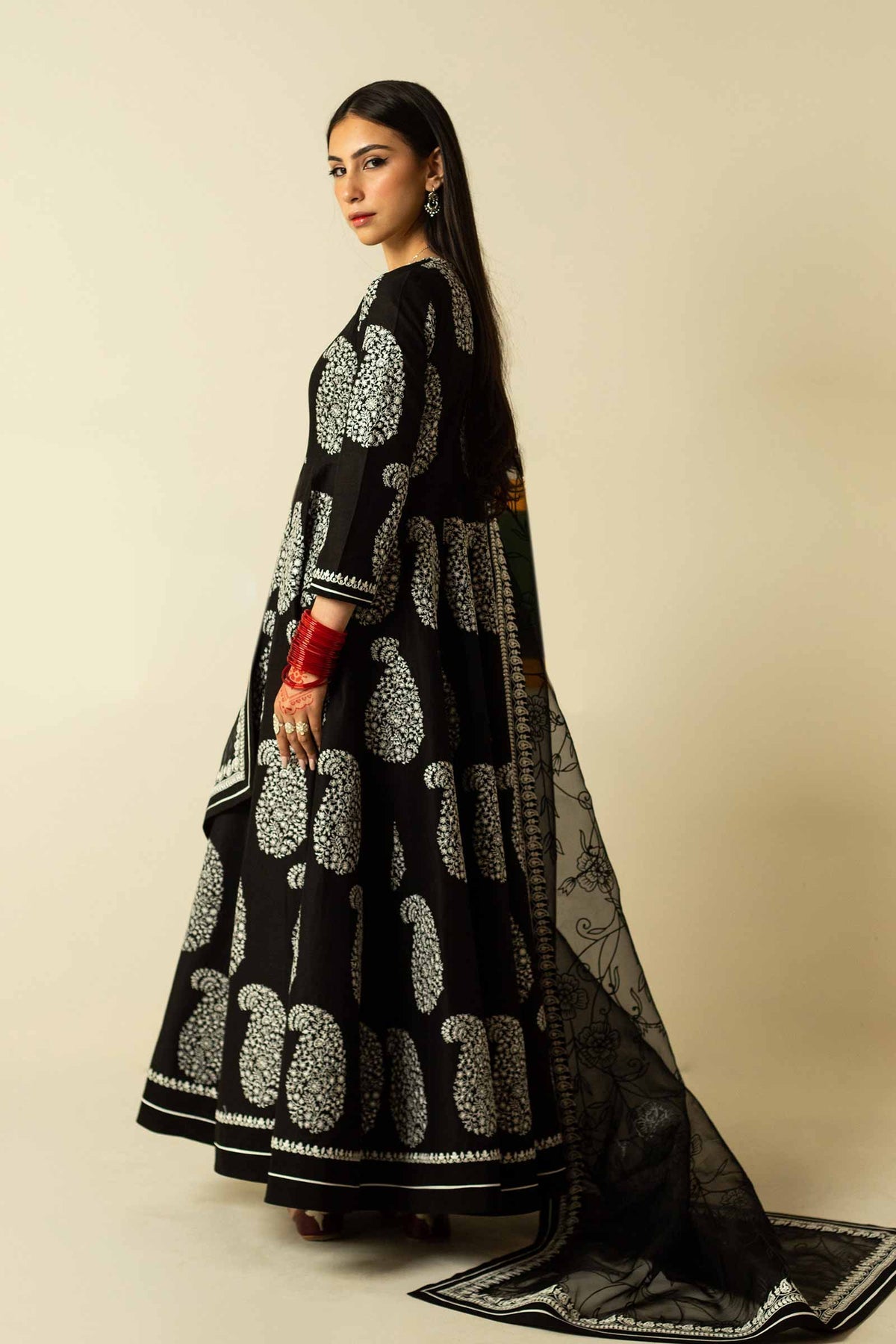 Shop Now, D03 - Summer Lawn Vol 2 - Zara Shahjahan - Shahana Collection UK - Wedding and Bridal Party Dresses - Eid Edit 2023
