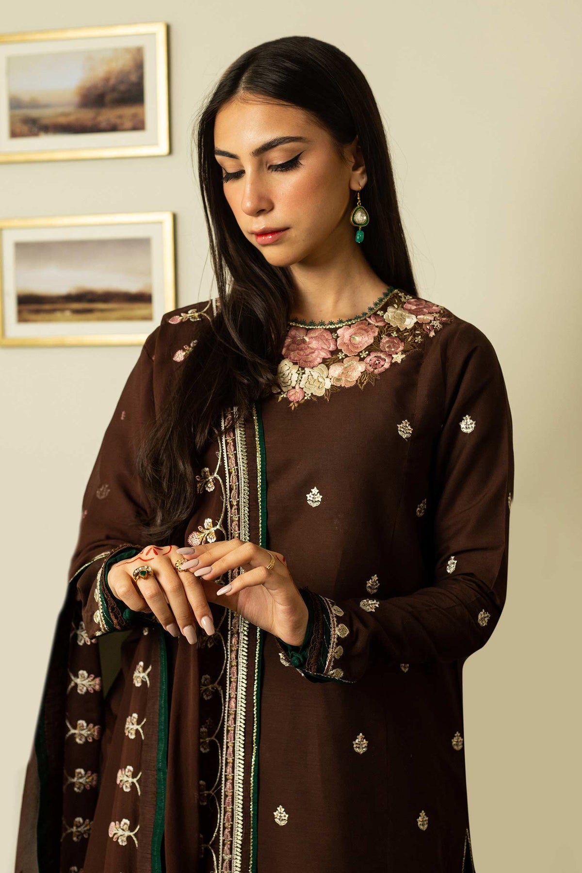 Shop Now, D04 - Summer Lawn Vol 2 - Zara Shahjahan - Shahana Collection UK - Wedding and Bridal Party Dresses - Eid Edit 2023