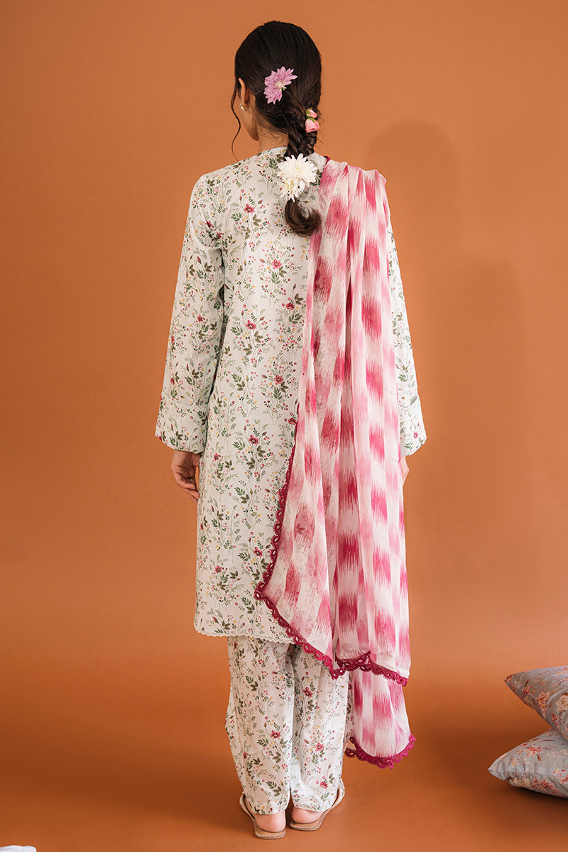 Buy Now - Subtle Allure - Petals and Prints - Lawn Collection 2023 - Cross Stitch - Shahana Collection UK - Wedding and Bridal Party Dresses