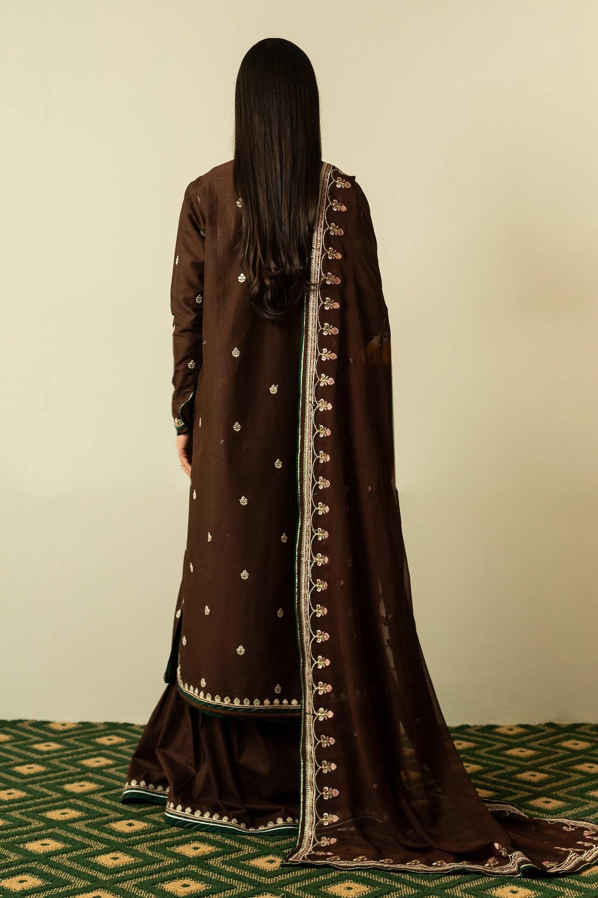 Shop Now, D04 - Summer Lawn Vol 2 - Zara Shahjahan - Shahana Collection UK - Wedding and Bridal Party Dresses - Eid Edit 2023