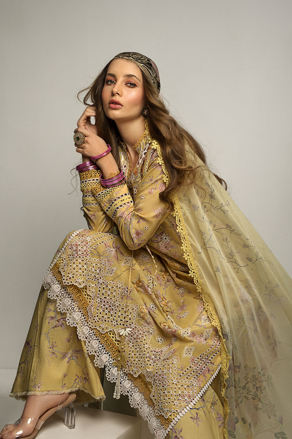 Buy Now, D#4B - Sobia Nazir Vital 2023 - Vol. 2 - Shahana Collection UK - Wedding and Bridal Party Dresses - Sobia Nazir in UK - Summer Lawn 2023