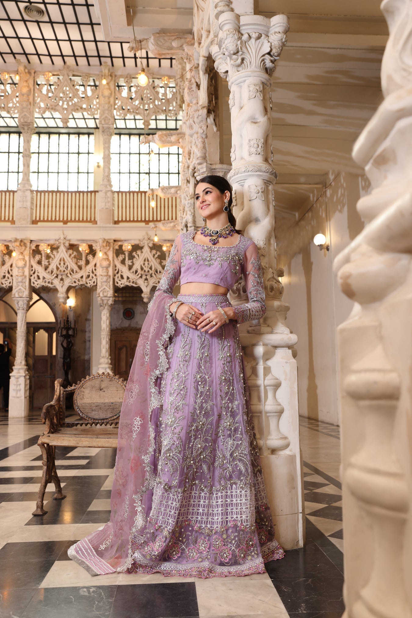 Shop Now, D5- ZARISH - Noor Handworked Formals 2023 - Saadia Asad - Shahana Collection UK - Eid Edit 2023