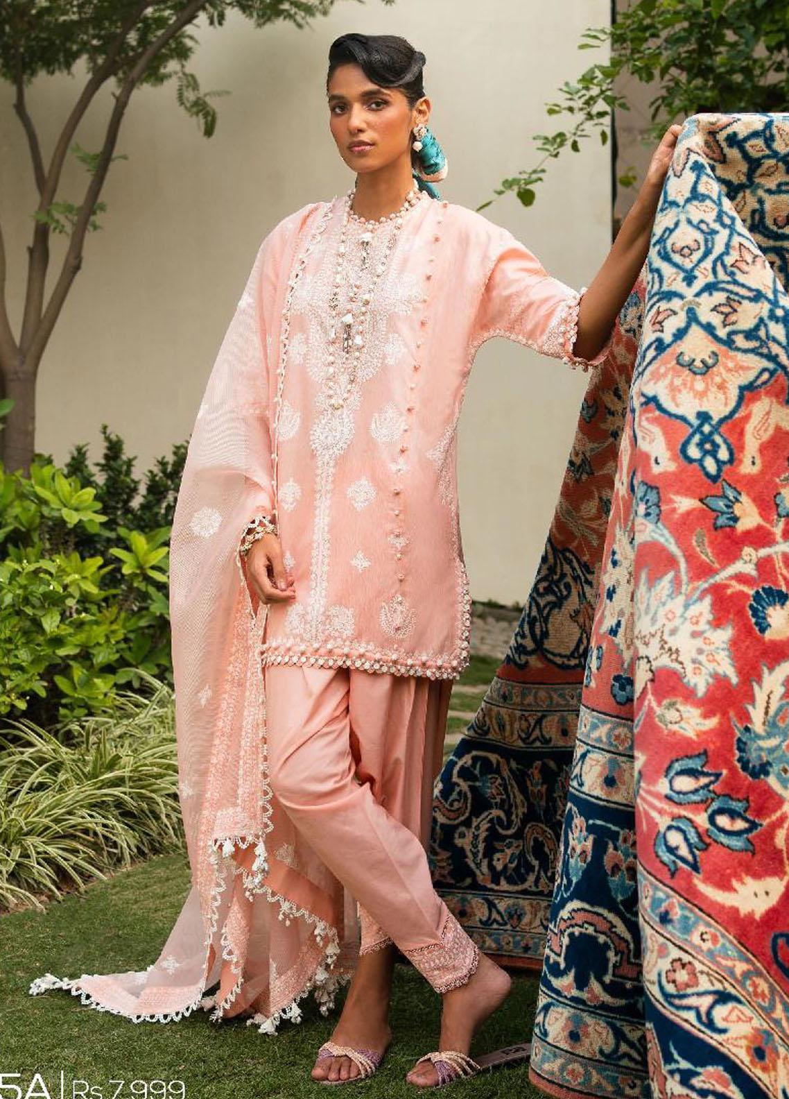 Buy Now, 5A - Muzlin Summer Vol.2 - Sana Safinaz - Shahana Collection 2023 - Wedding and Bridal Dresses