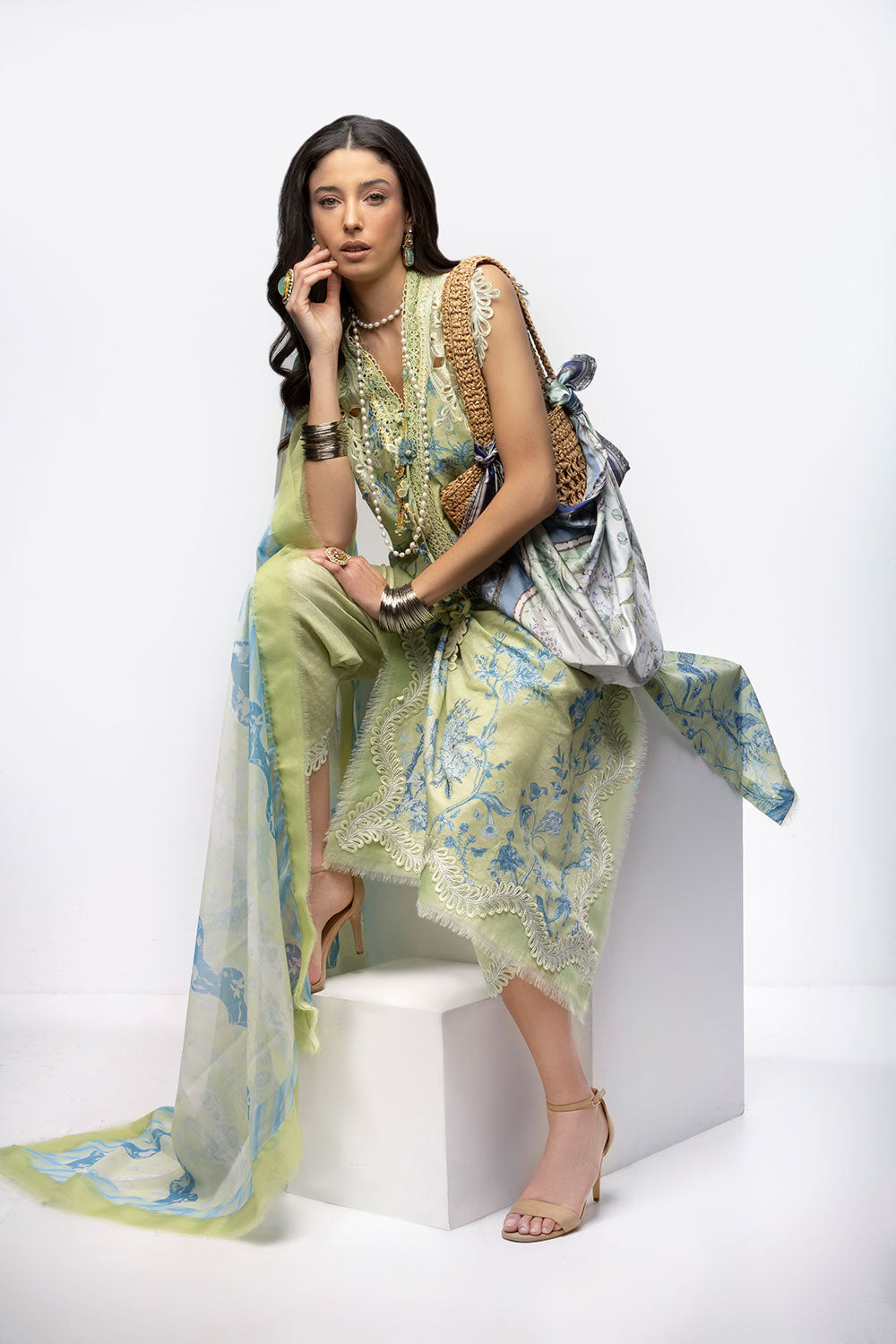 Buy Now, D#5A - Sobia Nazir Vital 2023 - Vol. 2 - Shahana Collection UK - Wedding and Bridal Party Dresses - Sobia Nazir in UK - Summer Lawn 2023
