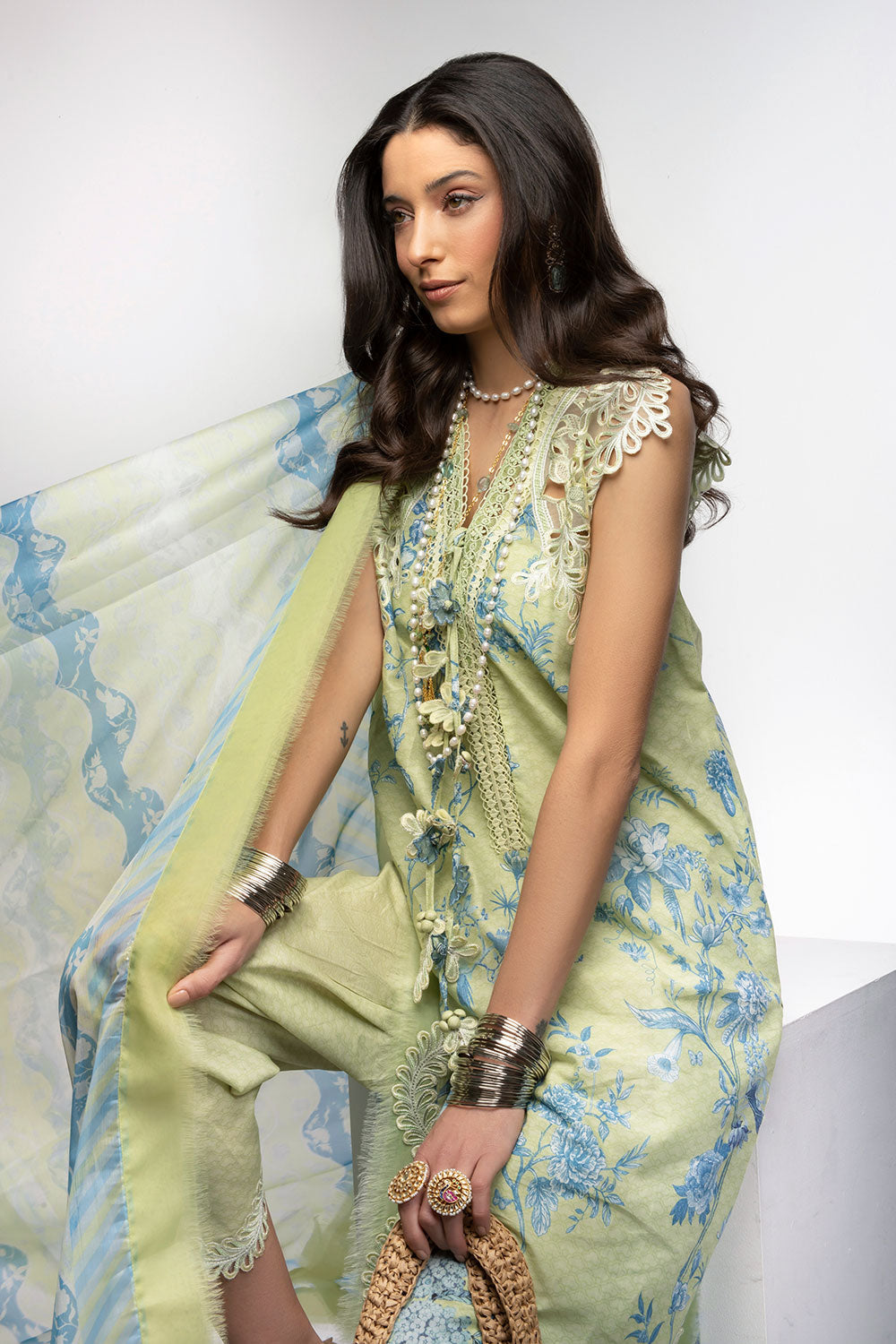 Buy Now, D#5A - Sobia Nazir Vital 2023 - Vol. 2 - Shahana Collection UK - Wedding and Bridal Party Dresses - Sobia Nazir in UK - Summer Lawn 2023