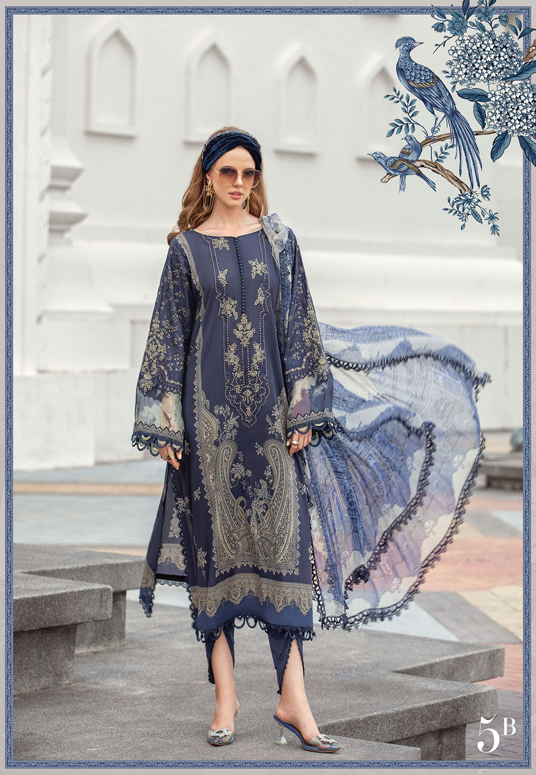 Buy Now, 5B - M Prints - Eid Edit 2023 - Maria. B in UK - Shahana Collection UK - Wedding and Bridal Party Dresses