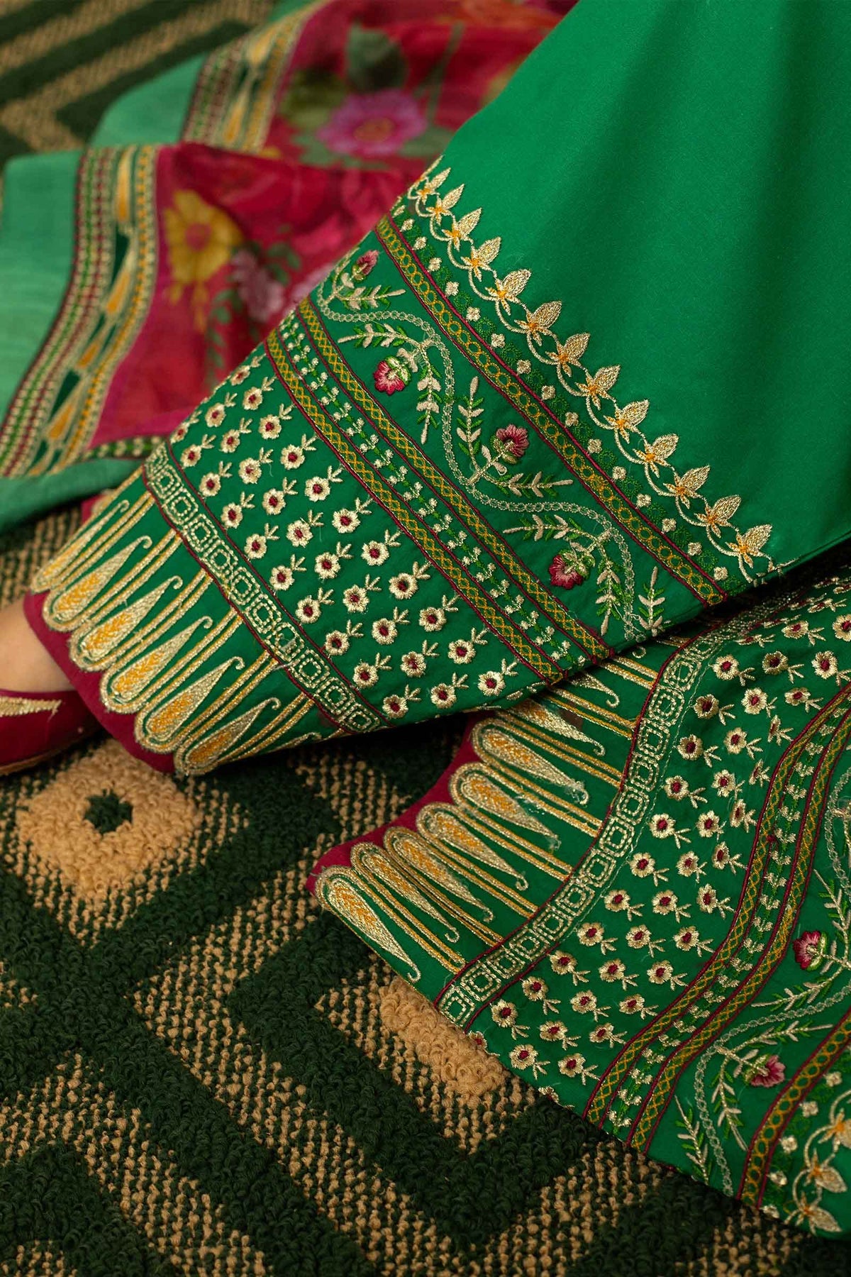 Shop Now, D07 - Summer Lawn Vol 2 - Zara Shahjahan - Shahana Collection UK - Wedding and Bridal Party Dresses - Eid Edit 2023