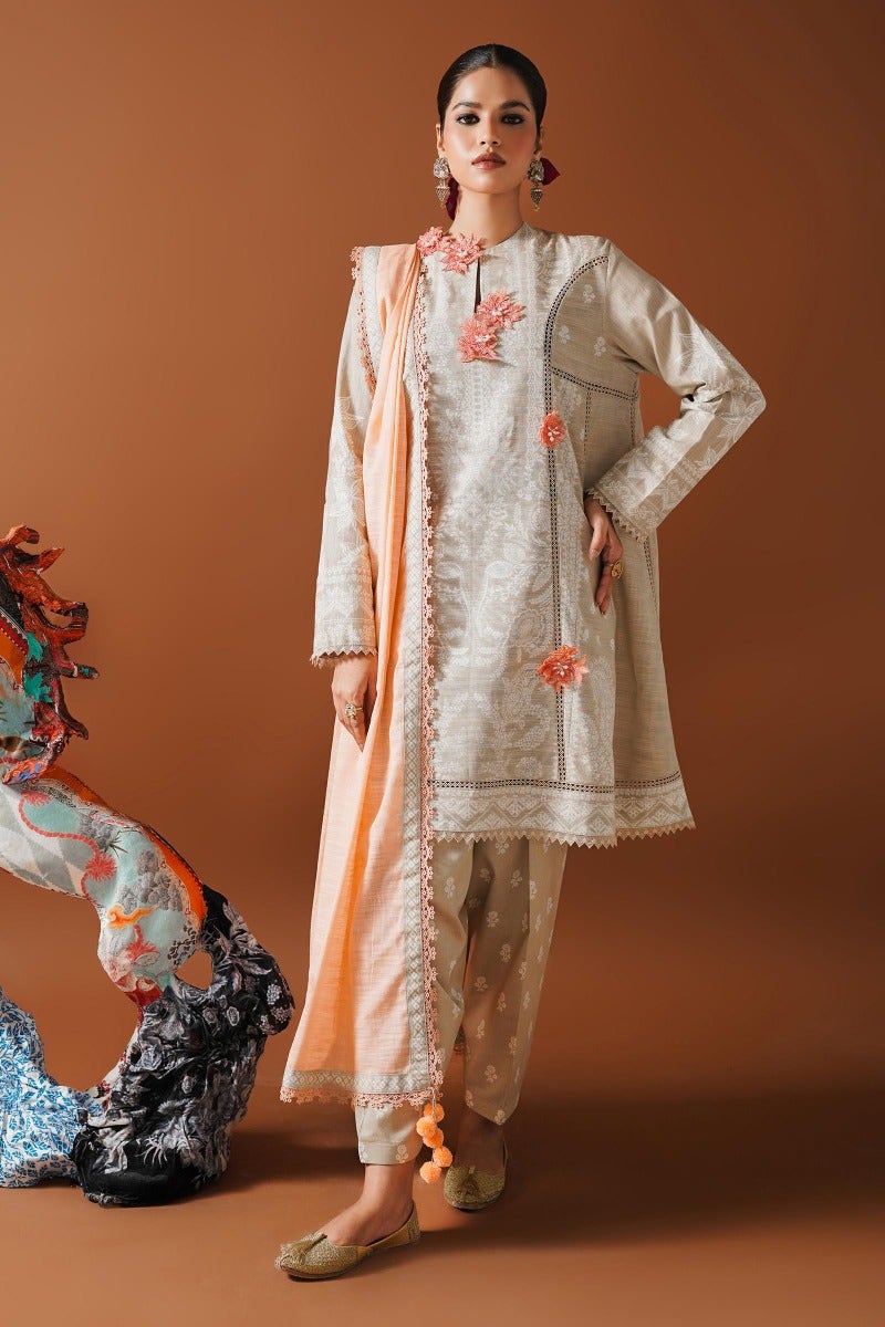 Buy Now, 7A - Sana Safinaz Winter - Fall Collection 2023 - Wedding and Bridal Party Dresses - Shahana Collection UK - Sana Safinaz in UK
