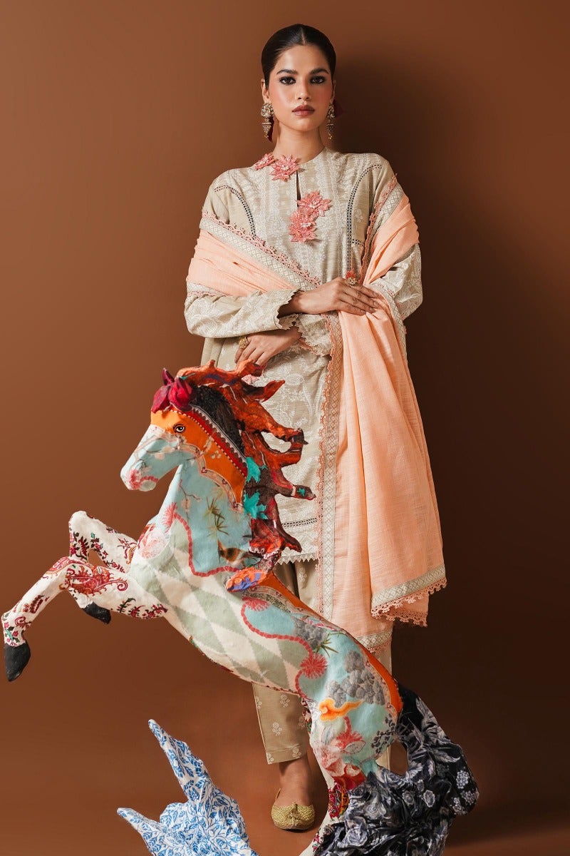 Buy Now, 7A - Sana Safinaz Winter - Fall Collection 2023 - Wedding and Bridal Party Dresses - Shahana Collection UK - Sana Safinaz in UK