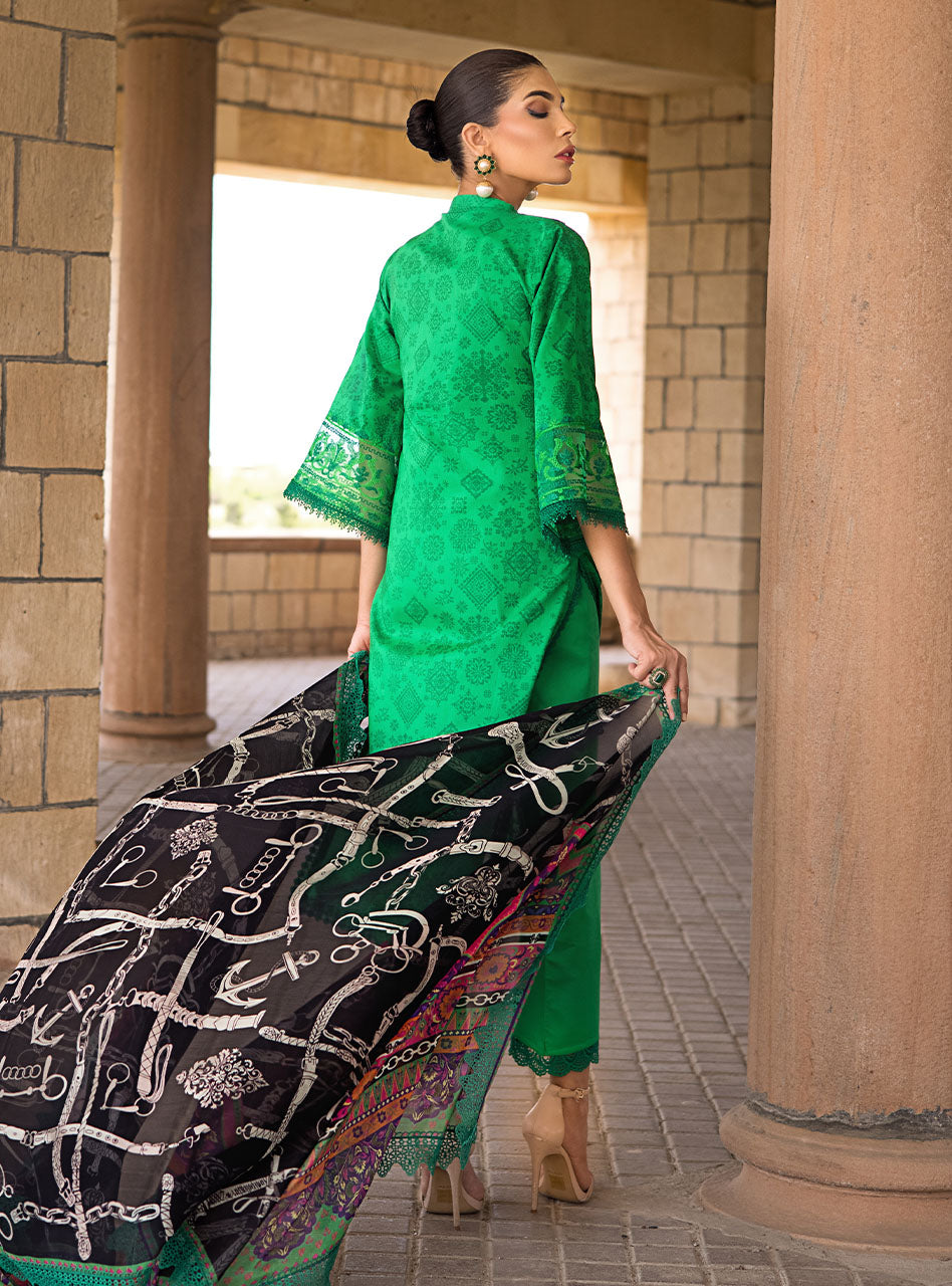 Buy Now, 7A MEHR-e-NAZ- Luxury Eid Lawn by Zainab Chottani 2023 - Shahana Collection UK - Zainab Chottani in UK