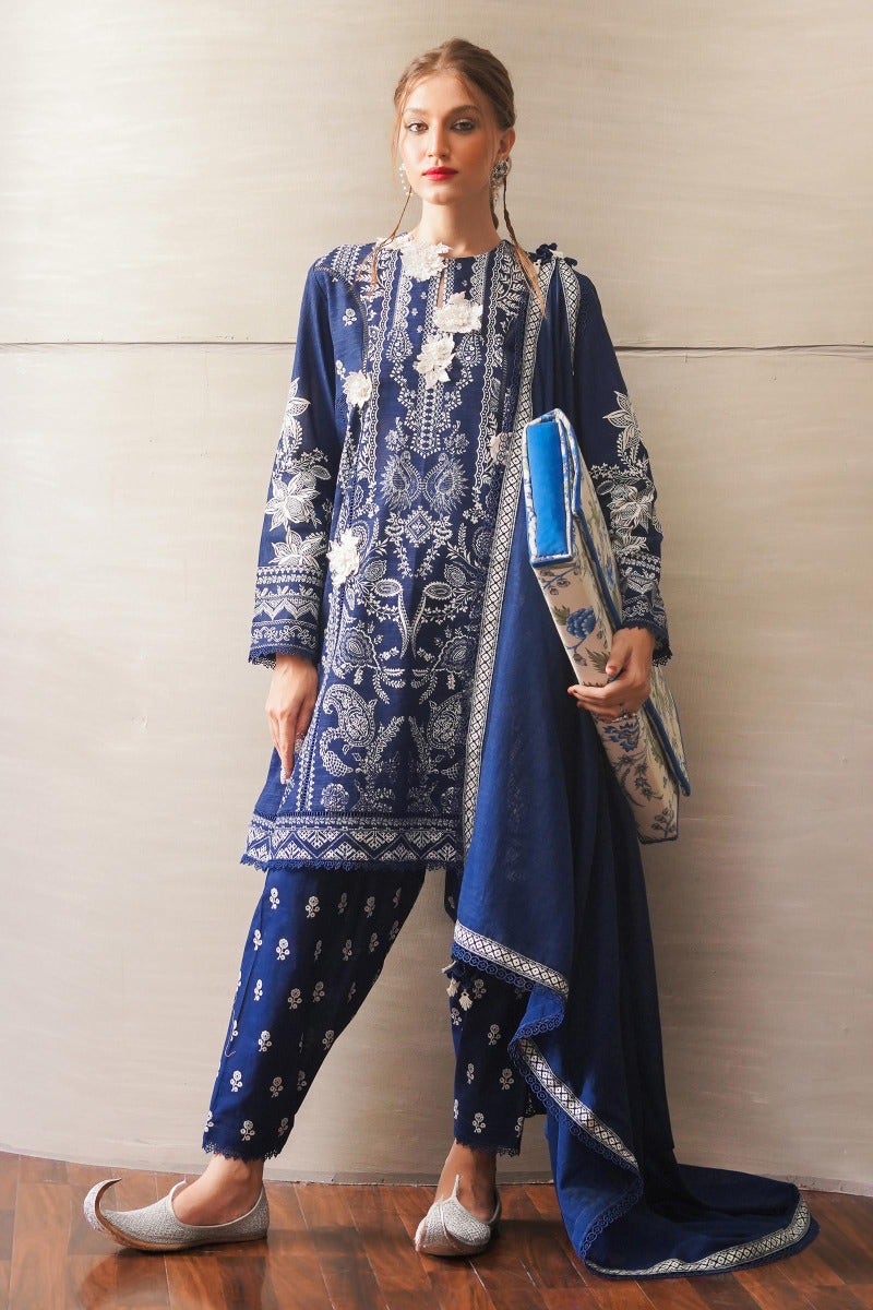 Buy Now, 7B - Sana Safinaz Winter - Fall Collection 2023 - Wedding and Bridal Party Dresses - Shahana Collection UK - Sana Safinaz in UK