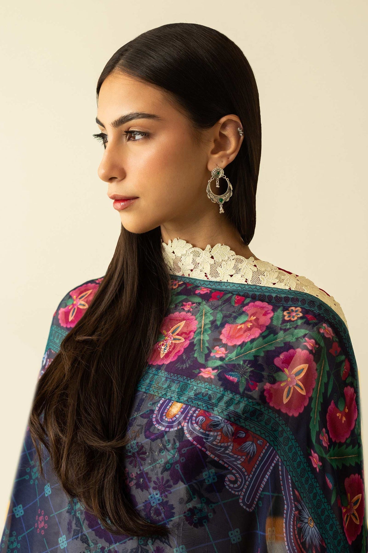 Shop Now, D08 - Summer Lawn Vol 2 - Zara Shahjahan - Shahana Collection UK - Wedding and Bridal Party Dresses - Eid Edit 2023