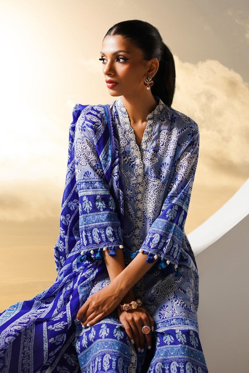 8A- Mahay Summer Lawn Collection'23 - Shahana Collection UK -Sana Safinaz