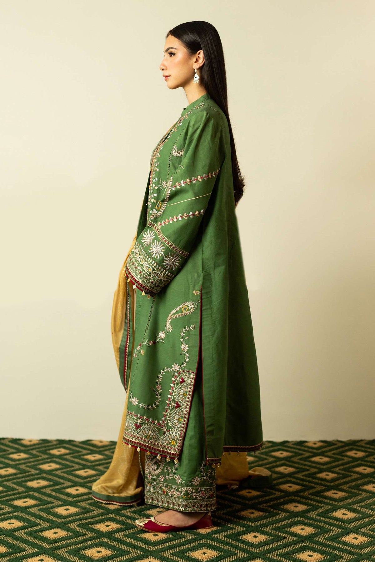 Shop Now, D09 - Summer Lawn Vol 2 - Zara Shahjahan - Shahana Collection UK - Wedding and Bridal Party Dresses - Eid Edit 2023