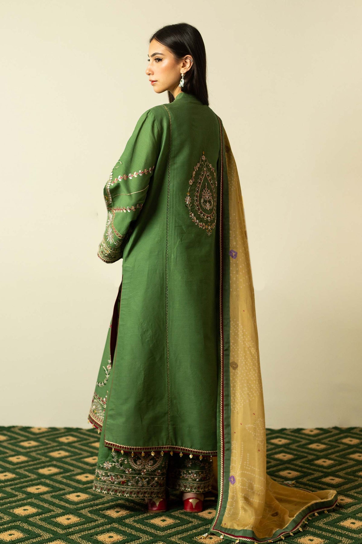 Shop Now, D09 - Summer Lawn Vol 2 - Zara Shahjahan - Shahana Collection UK - Wedding and Bridal Party Dresses - Eid Edit 2023
