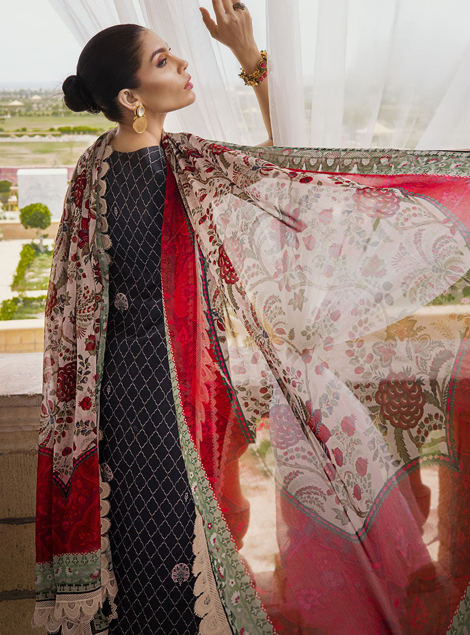 Buy Now, 9A - SADABAHAR - Luxury Eid Lawn by Zainab Chottani 2023 - Shahana Collection UK - Zainab Chottani in UK