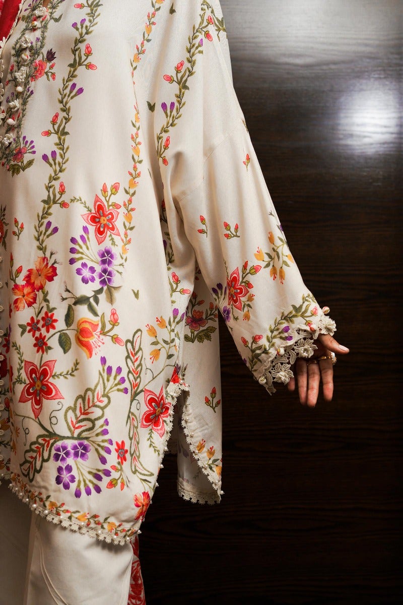 Shop Now - D#9B Muzlin Winter - Vol 1 - Sana Safinaz - Wedding and Bridal Party Dresses - Shahana Collection UK - Pakistani Designer Wear - Winter 2023