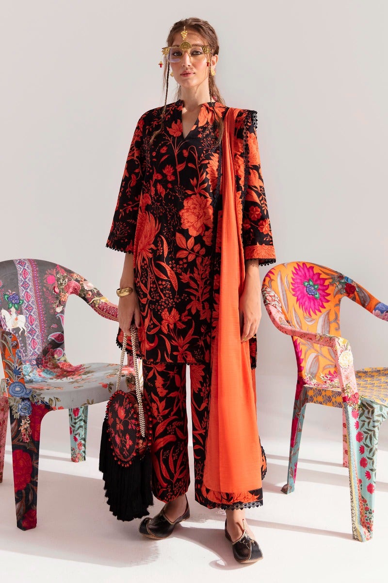 Buy Now, 9B - Sana Safinaz Winter - Fall Collection 2023 - Wedding and Bridal Party Dresses - Shahana Collection UK - Sana Safinaz in UK